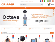Tablet Screenshot of criffer.com.br